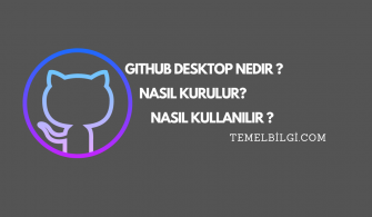 Github Desktop Nedir? Nasıl Kullanılır? 2022